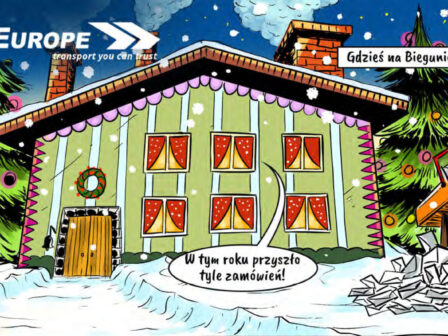 komiks reklamowy cargo europe
