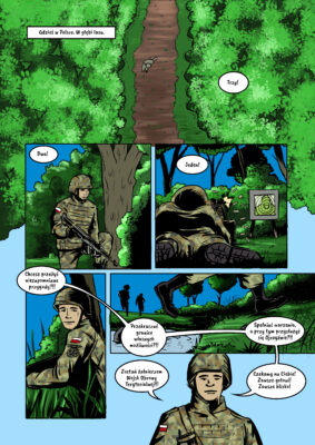 komiks dla Wojsk Obrony Terytorialnej