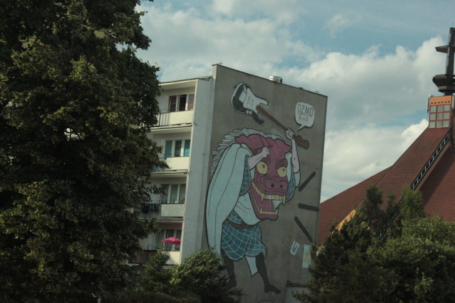 murale w Polsce